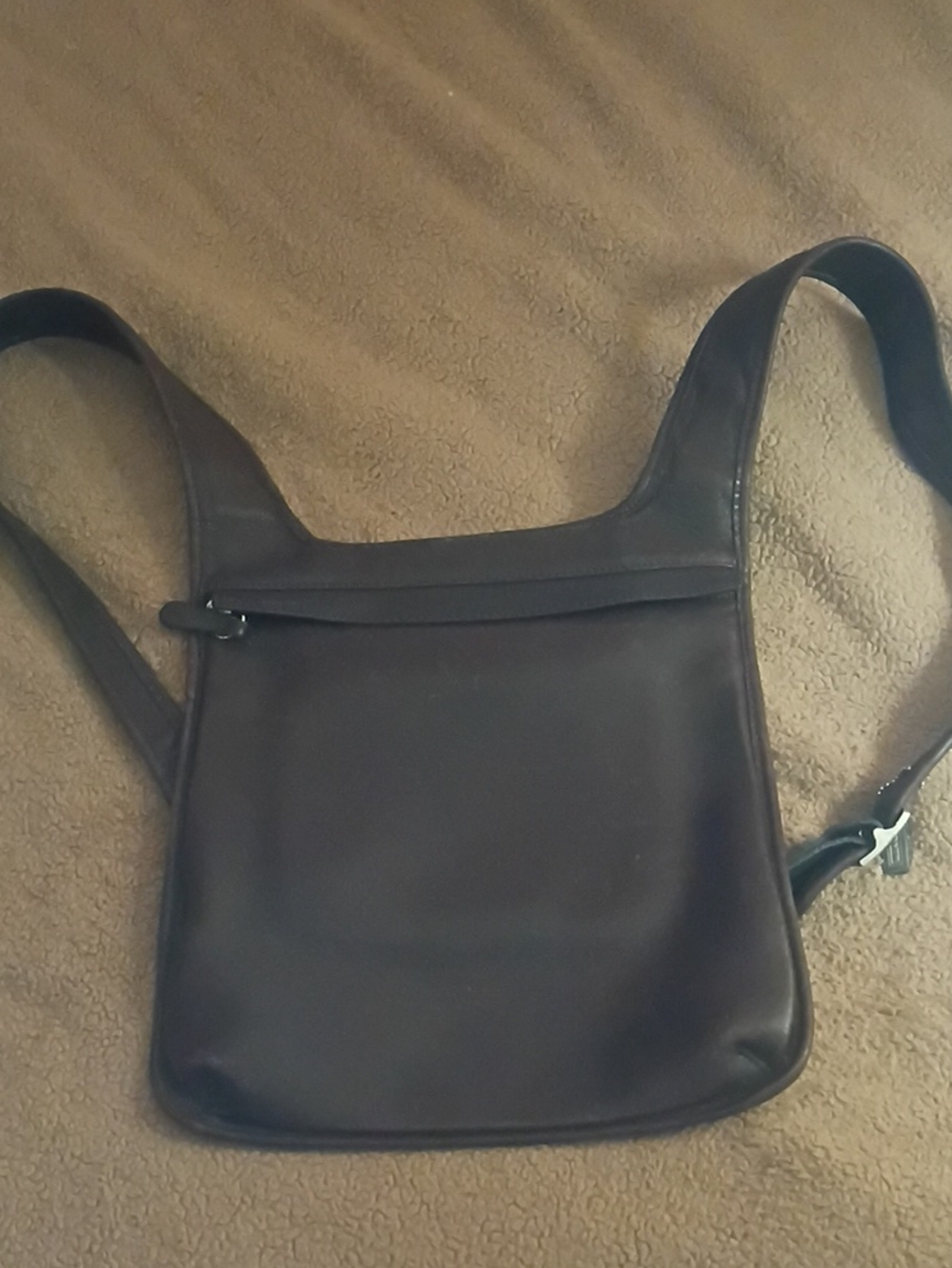 Beautiful vintage Hippy Slim Coach Backpack